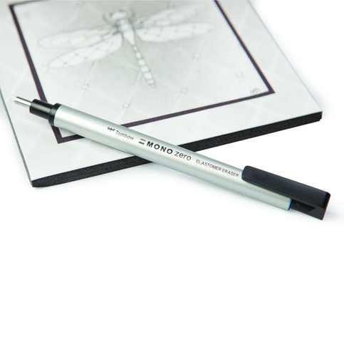 Tombow Mono Basmalı Kalem Silgi 2.3Mm Yuvarlak Uç Çizgili (Eh-Kur) - 6