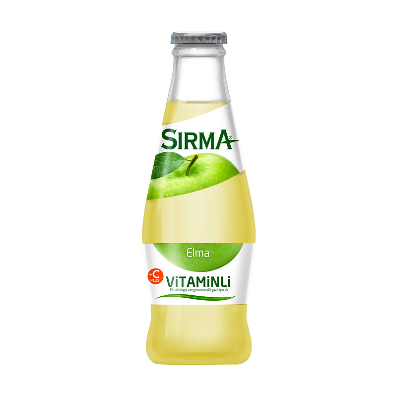 SIRMA PLUS SODA ELMA 200ml