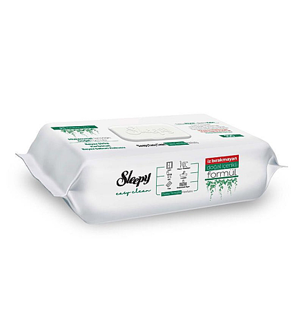 SLEEPY EASY CLEAN YÜZEY TEMİZLEME HAVLUSU 100LÜ - 1