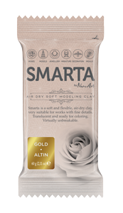 SMARTA HAVA İLE KURUYAN MODELLEME HAMURU 27 METALİK ALTIN 60gr