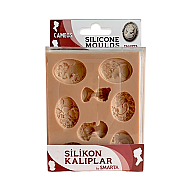 SMARTA SİLİKON MODELLEME HAMURU KALIBI CAMEOLAR (SK1013008) - SMARTA