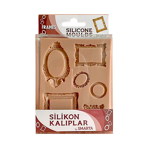 SMARTA SİLİKON MODELLEME HAMURU KALIBI ÇERÇEVELER (SK1013011) - 1