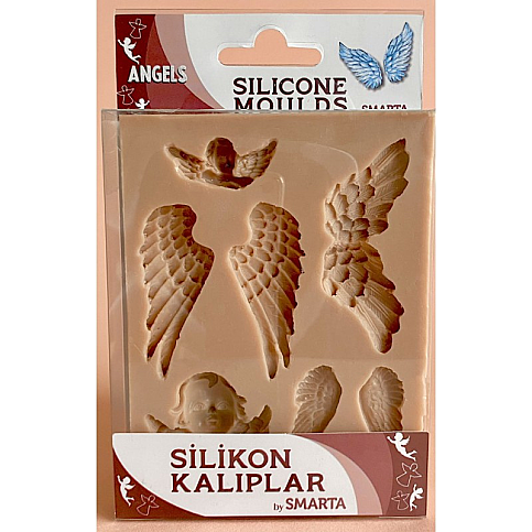 SMARTA SİLİKON MODELLEME HAMURU KALIBI MELEKLER (SK1013013) - 1