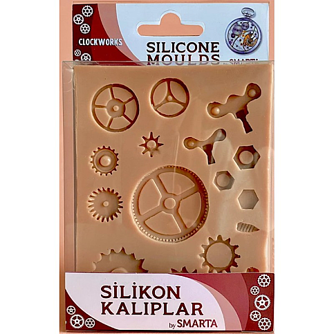 SMARTA SİLİKON MODELLEME HAMURU KALIBI SAAT PARÇALARI (SK1013015) - 1