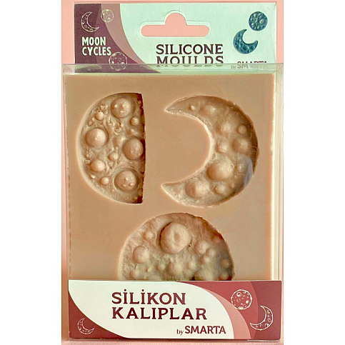 SMARTA SİLİKON MODELLEME HAMURU KALIBI AY YÜZEYİ (SK1013017) - 1