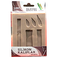 SMARTA SİLİKON MODELLEME HAMURU KALIBI BAMBU (SK1013020) - SMARTA