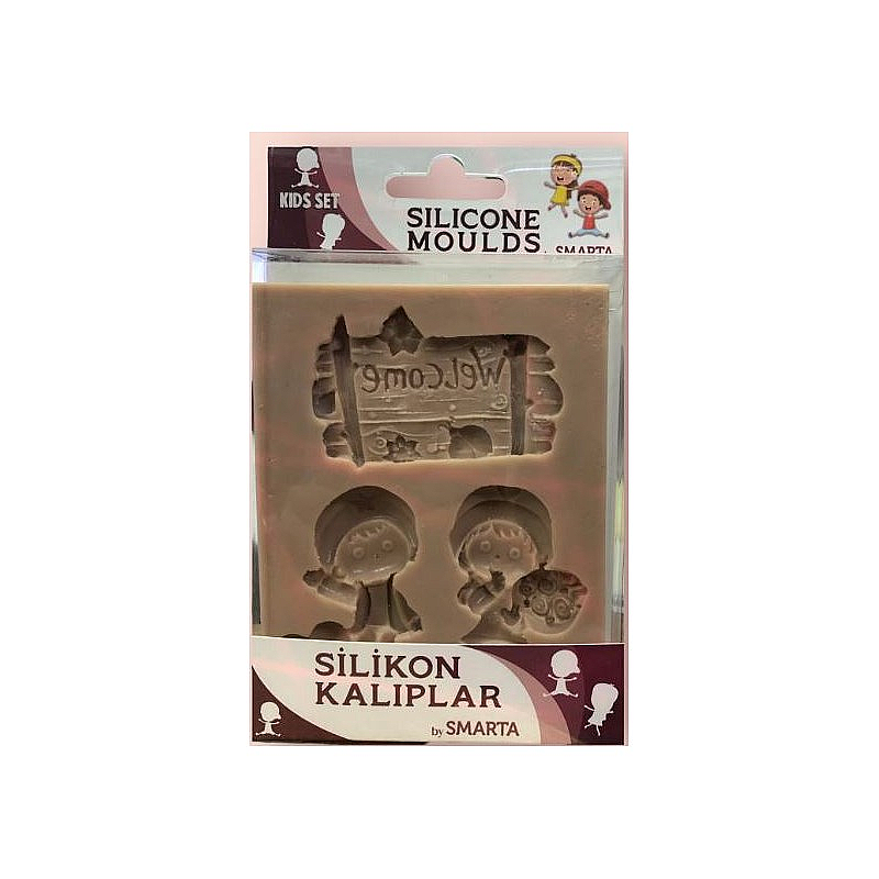 SMARTA SİLİKON MODELLEME HAMURU KALIBI ÇOCUKLAR (SK1013050)