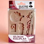 Smarta Sk1013055 Silikon Modelleme Hamuru Kalıbı Atatürk Seti - SMARTA