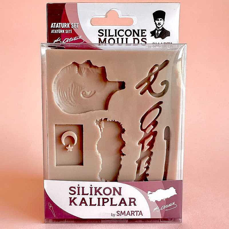 SMARTA SİLİKON MODELLEME HAMURU KALIBI ATATÜRK SETİ (SK1013055)