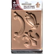 Smarta Sk1013061 Silikon Modelleme Hamuru Kalıbı Mobilya Süsleme Retro Seti - SMARTA