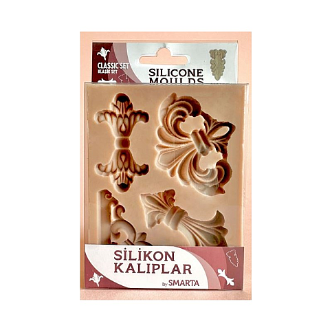 SMARTA SİLİKON MODELLEME HAMURU KALIBI KLASİK SETİ (SK1013062) - 1