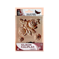 Smarta Sk1013068 Silikon Modelleme Hamuru Kalıbı Gül Bahçesi - SMARTA