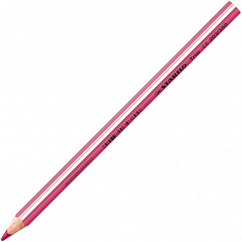STABİLO 203-350 TRİO THİCK JUMBO KURU BOYA PEMBE - 2