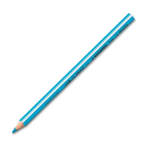 Stabilo 203 Trio Thick Jumbo Kuru Boya 455 Açık Mavi - 1