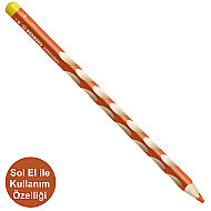 STABİLO 331-221-6 EASY COLORS SOL EL KURU BOYA KALEMİ TURUNCU (51006656) - STABİLO (1)
