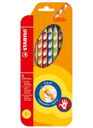 Stabilo 332 Easy Colors Sağ El Kuru Boya Kalemi 6 Renk - STABİLO