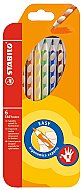 STABİLO 332-6 EASY COLORS SAĞ EL KURU BOYA KALEMİ 6 RENK (51006760) - STABİLO