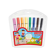 Stabilo 368 Trio Yaylı Uçlu Keçeli Kalem 8 Renk - STABİLO