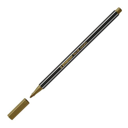 Stabilo 68 Pen Keçe Uçlu Kalem 810 Metalik Altın - 1