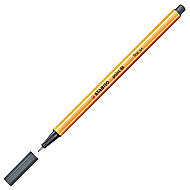 Stabilo 88-97 Point Fineliner Keçe Uçlu Kalem 0.4mm Açık Füme (51011049) - 3