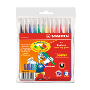 Stabilo 280-12-01 Power Keçeli Kalem 12 Renk (51004902) - 1