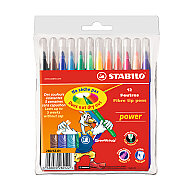 Stabilo 280-12-01 Power Keçeli Kalem 12 Renk (51004902) - 2