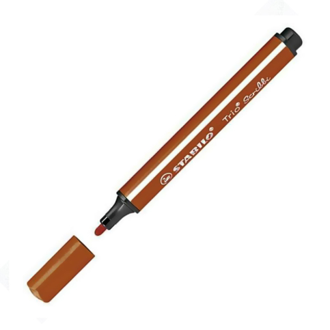 Stabilo 368-990 Trio Jumbo Keçeli Kalem Açık Kahve - 1