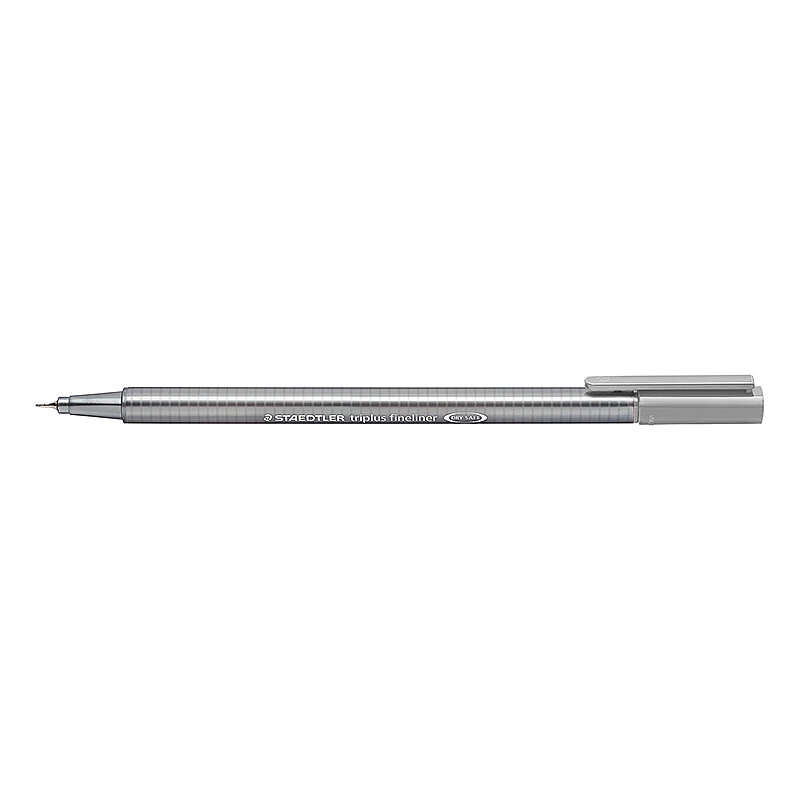 STAEDTLER TRİPLUS FİNELİNER KEÇE UÇLU KALEM 0.3mm AÇIK GRİ (334-82)