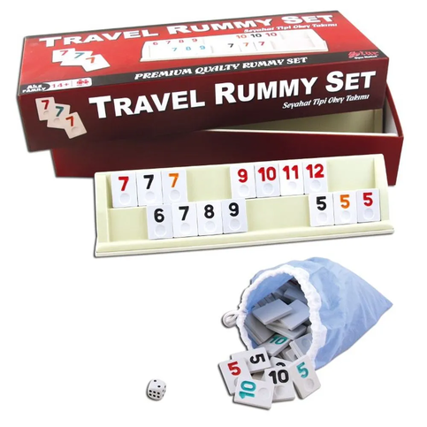 Star 1010402 Travel Rummy Okey Takımı - 1