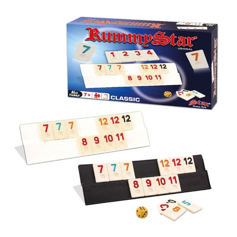 Star 1010617 Rummy Klasik Plastik Okey Takımı - 1
