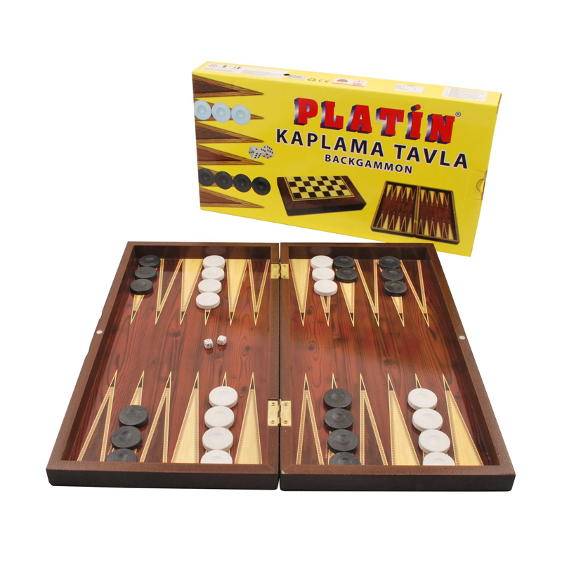 STAR 1020371 PLATİN TAVLA BÜYÜK BOY