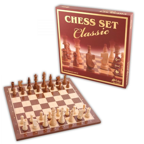 Star 1050743 Chess Klasik Satranç Takımı Küçük Boy - 1