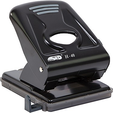 STD H-40-190 DELUXE BÜYÜK BOY DELGEÇ 40 SAYFA SİYAH - 1