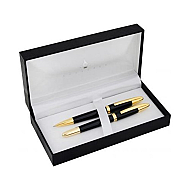 STEELPEN 170DT VENÜS DOLMA KALEM+TÜKENMEZ KALEM SETİ SİYAH GOLD - STEELPEN