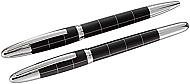STEELPEN 1711 VENÜS DOLMA KALEM+TÜKENMEZ KALEM SETİ SLAYT SİYAH - STEELPEN