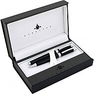 STEELPEN 285DT CAPİTAL DOLMA KALEM+TÜKENMEZ KALEM SETİ SİYAH - STEELPEN