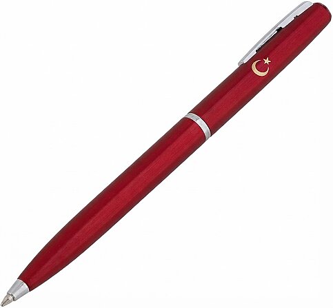 CLKPEN 3222 TÜKENMEZ KALEM LAKE BAYRAK BASKILI - 1