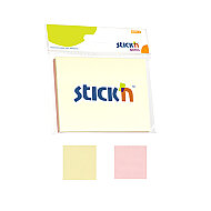 STİCK'N 21094 YAPIŞKANLI NOT KAĞIDI 76x102 100 YAPRAK PASTEL 2 RENK (2109400-5001) - STİCK'N
