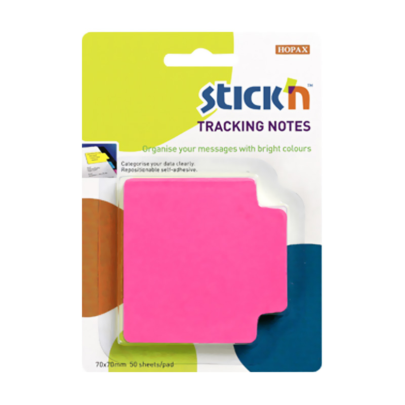 STİCK'N 21481 YAPIŞKANLI NOT KAĞIDI 70x70 NEON PEMBE