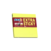 Stick'N 2167 Extra Yapışkanlı Not Kağıdı 76x76 90 Yaprak Neon Sarı (2167000-5001) - 1
