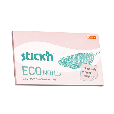 STİCK'N 2175 O YAPIŞKANLI NOT KAĞIDI 76x127 100 YAPRAK PEMBE (2175000-5001) - 2