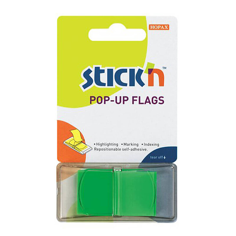 STİCK'N 26011 FİLM İNDEKS İŞARET BANDI 25x45 YEŞİL (2601100-5001)