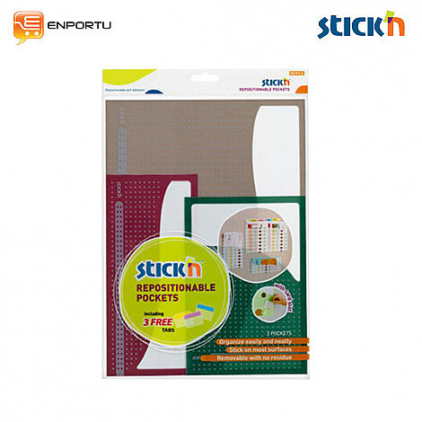 STİCK'N 27001 DOTS YAPIŞKANLI EVRAK DOSYASI 3LÜ (2700100-5001) - 1