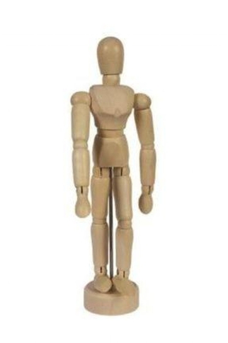 Südor Bs01m Ahşap Manken 14cm - 1