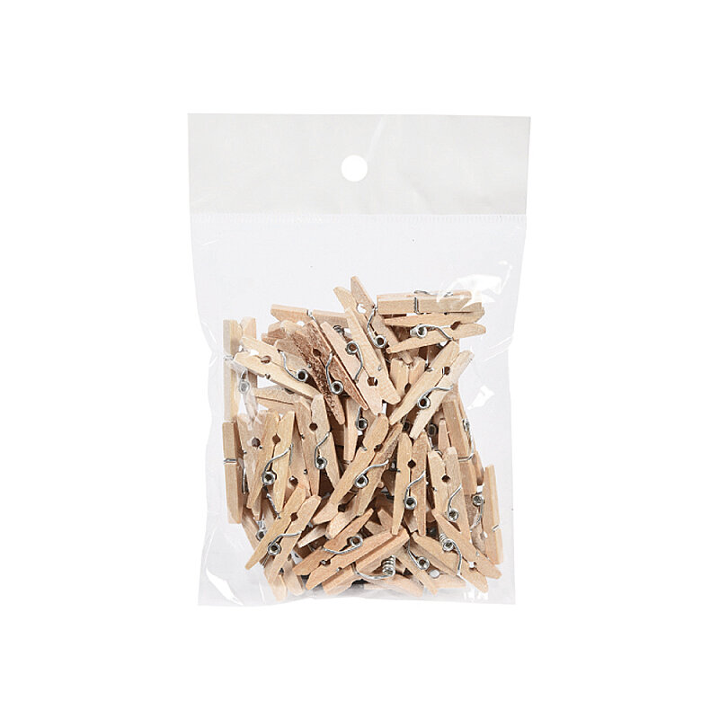 SÜDOR BS100 NATUREL KÜÇÜK BOY AHŞAP MANDAL 2.5cm 30LU
