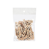 SÜDOR BS100 NATUREL KÜÇÜK BOY AHŞAP MANDAL 2.5cm 30LU - SÜDOR