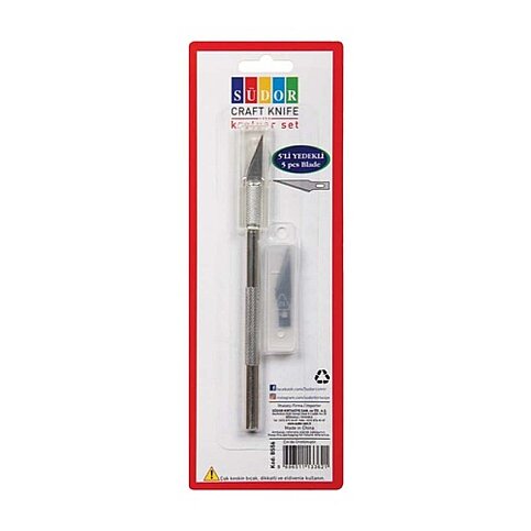 SÜDOR BS56 5Lİ YEDEKLİ KRETUAR BIÇAĞI SETİ BLİSTER - 2