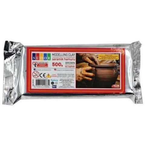 Südor Kil262 Seramik Hamuru Kahve 500gr - 1