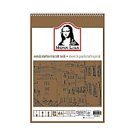 SÜDOR MN01-4 MONALİSA ESKİZ DEFTERİ A4 50 YAPRAK 120gr KRAFT - SÜDOR