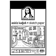 Südor Mn08-1 Monalisa Eskiz Kağıdı 25x35 100gr 10lu - SÜDOR